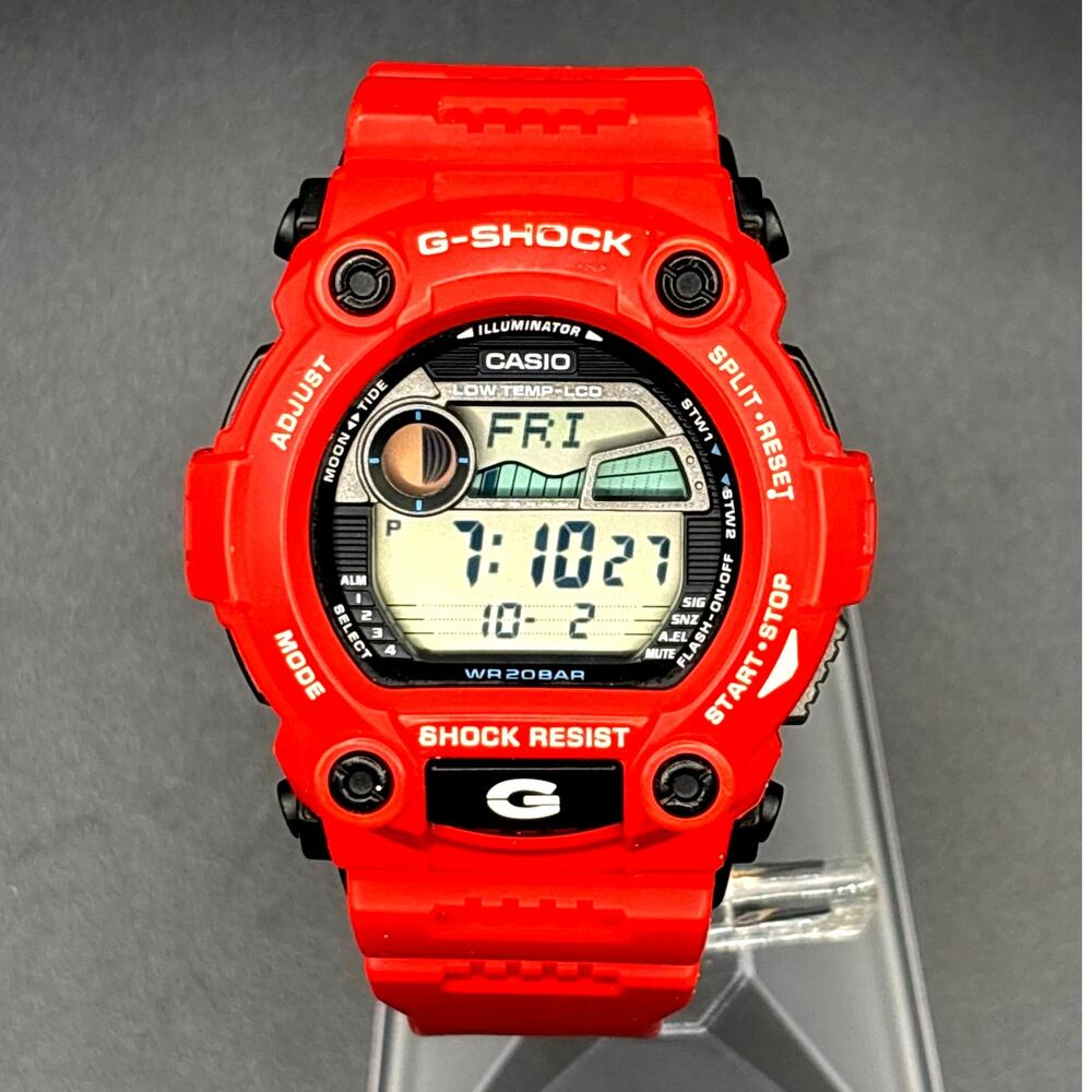 Casio G-Shock G-7900A-4 Red Tide Moon Digital Men’s Watch 200M